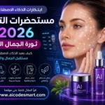 ابتكارات الذكاء الاصطناعي في مستحضرات التجميل 2026: ثورة الجمال الذكي مع تقنيات تحليل البشرة والمنتجات المخصصة بالذكاء الاصطناعي من موقع aicodesmart.com